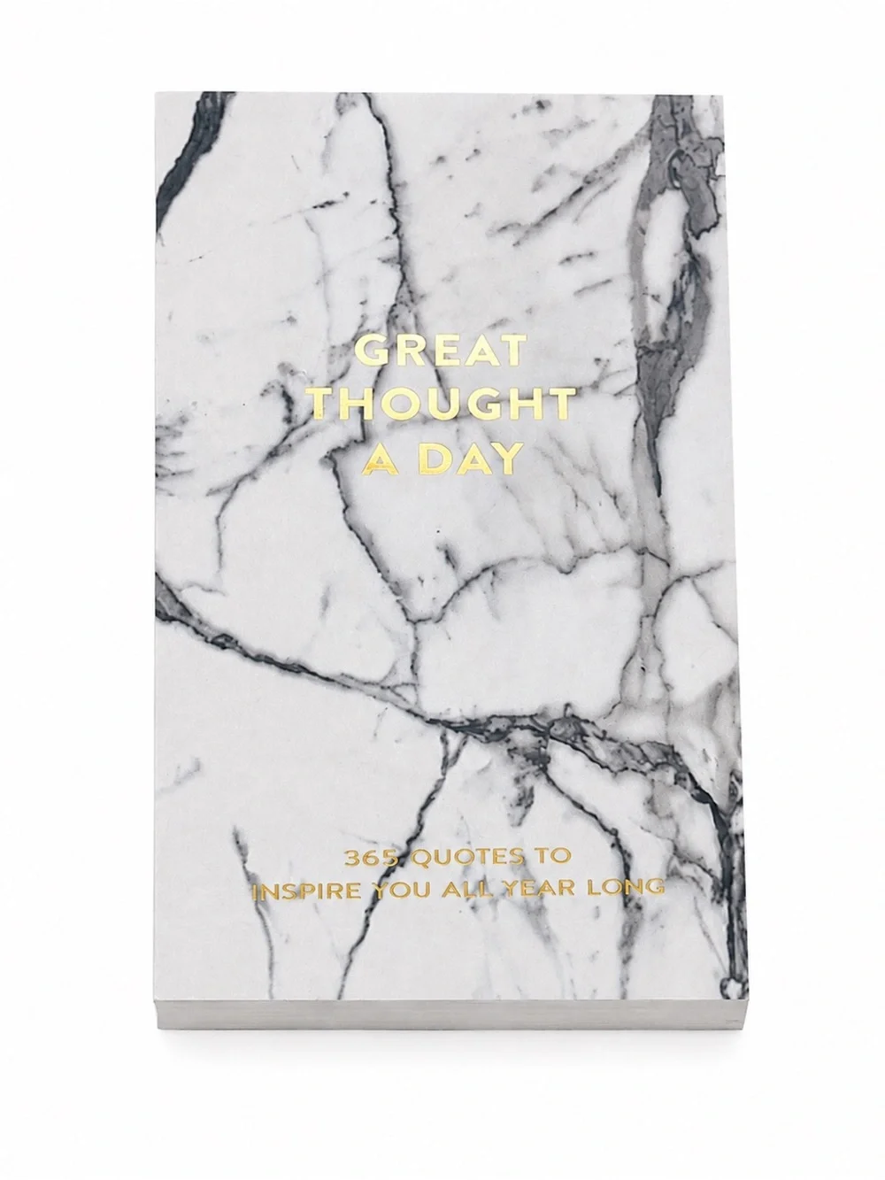 Eccolo Great Thought A Day Marble Notepad 365 Inspirational Quotes NWT